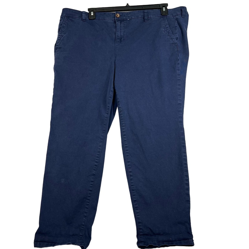 TORRID Pants Womens 22 Plus Blue Chino slacks casual career